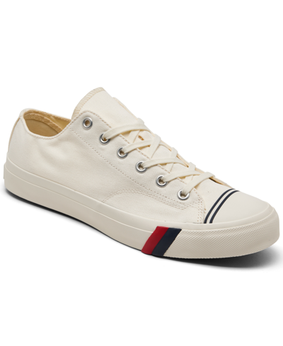 Keds Men's And Women's Royal Lo Classic Canvas Casual Sneakers From Finish Line In White