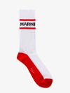 Marni White Cotton Socks