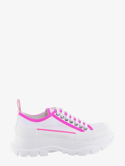 Alexander Mcqueen White Tread Slick Sneakers
