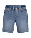 Levi's Little Boys Skinny Fit Dobby Shorts In Salt Lake