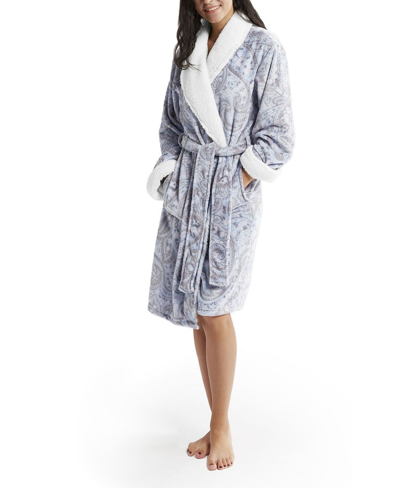 Ink+ivy Women's 42" Robe In Gray