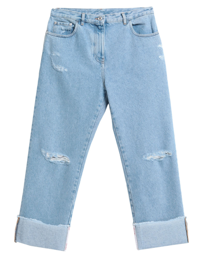 Gcds Jeans In Blue