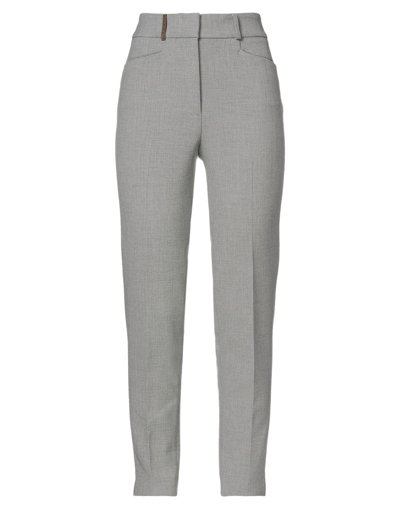 Peserico Pants In Grey