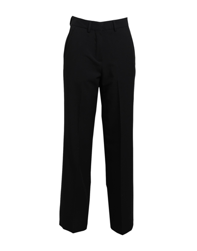 Jjxx By Jack & Jones Woman Pants Black Size 31w-32l Recycled Polyester, Viscose, Elastane