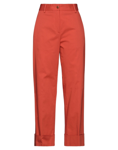 Brag-wette Pants In Orange