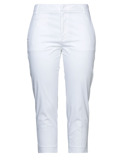 Dondup Pants In White