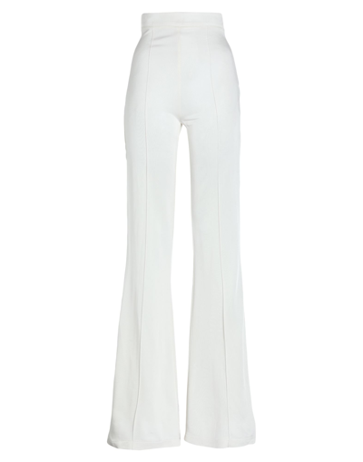 Elisabetta Franchi Pants In Ivory