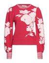 Twinset Sweaters In Red