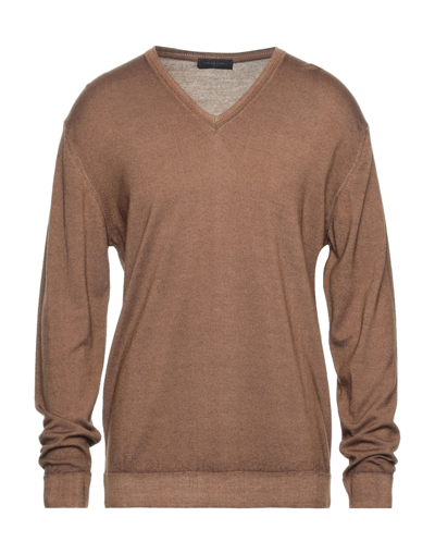 Daniele Fiesoli Sweaters In Camel