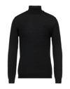 ROBERTO CAVALLI ROBERTO CAVALLI MAN TURTLENECK BLACK SIZE XXL WOOL, ACRYLIC