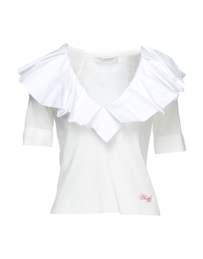 Philosophy Di Lorenzo Serafini Sweaters In White