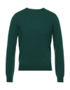 Malo Sweaters In Dark Green