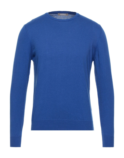 Andrea Fenzi Sweaters In Blue