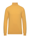 Heritage Turtlenecks In Ocher