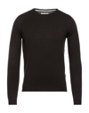 Fred Mello Sweaters In Dark Brown