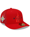 NEW ERA MEN'S RED WASHINGTON NATIONALS 2022 SPRING TRAINING LOW PROFILE 59FIFTY FITTED HAT