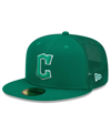 NEW ERA MEN'S GREEN CLEVELAND GUARDIANS 2022 ST. PATRICK'S DAY ON-FIELD 59FIFTY FITTED HAT