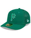 NEW ERA MEN'S GREEN PITTSBURGH PIRATES 2022 ST. PATRICK'S DAY ON-FIELD LOW PROFILE 59FIFTY FITTED HAT