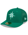 NEW ERA MEN'S GREEN SEATTLE MARINERS 2022 ST. PATRICK'S DAY ON-FIELD LOW PROFILE 59FIFTY FITTED HAT