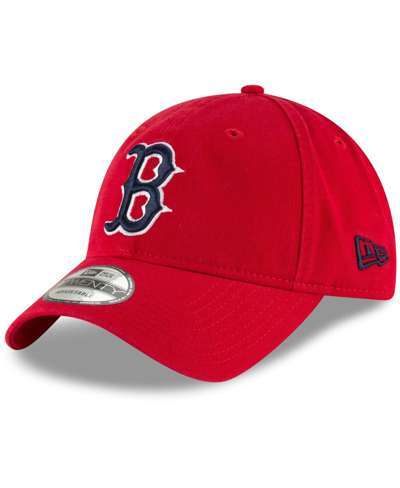 New Era Men's Red Boston Red Sox Fashion Core Classic 9twenty Adjustable Hat