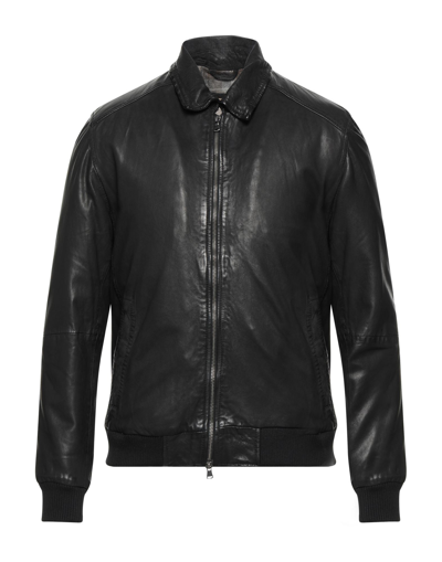 Andrea D'amico Jackets In Black