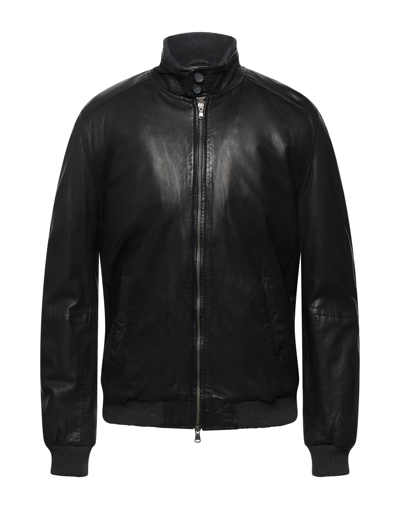 Andrea D'amico Jackets In Black