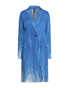 Pierantonio Gaspari Overcoats In Azure