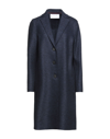 Harris Wharf London Coats In Blue