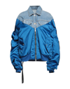 Ben Taverniti Unravel Project Ben Taverniti&trade; Unravel Project Jackets In Bright Blue