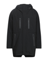 Woolrich Overcoats In Black