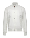 Woolrich Jackets In Light Grey