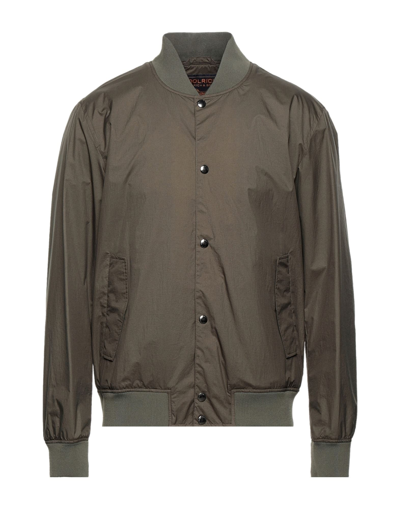 Woolrich Jackets In Military Green