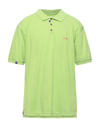 Project E Polo Shirts In Light Green