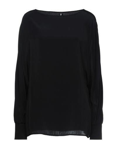 1-one Blouses In Black