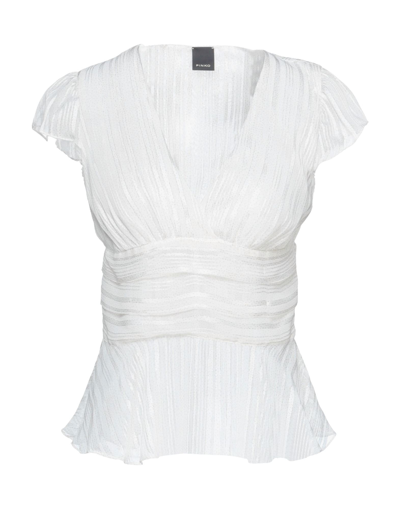 Pinko Blouses In White