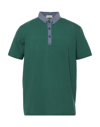Cashmere Company Polo Shirts In Green