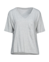 Majestic T-shirts In Silver
