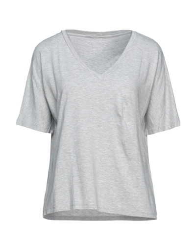 Majestic T-shirts In Grey