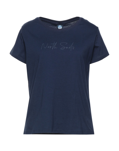 North Sails T-shirts In Blue