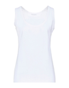 Stefano Mortari Tank Tops In White