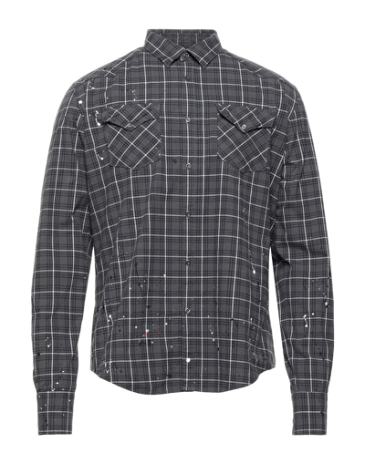 Aglini Shirts In Grey