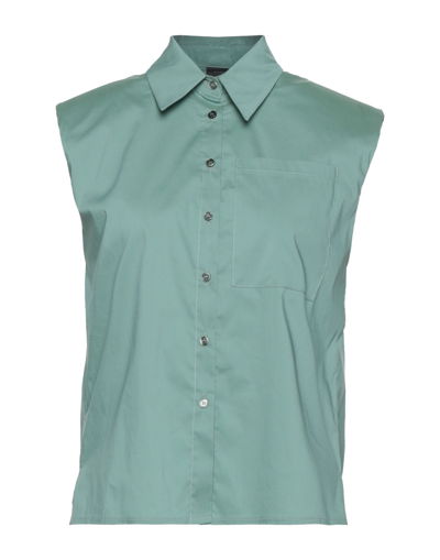 Pinko Shirts In Sage Green