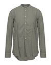 Massimo Alba Shirts In Sage Green