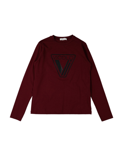 Vicolo Babies' T-shirts In Red
