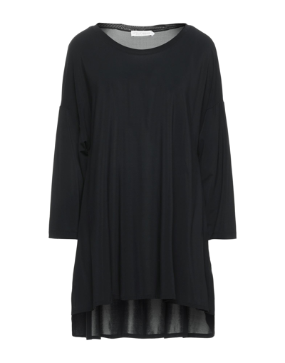 Le Tricot Perugia T-shirts In Black