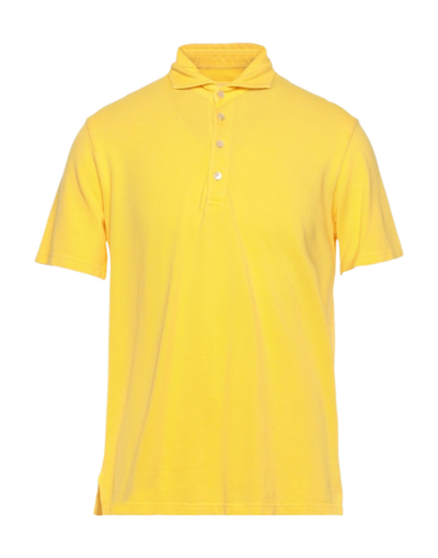 Fedeli Polo Shirts In Yellow