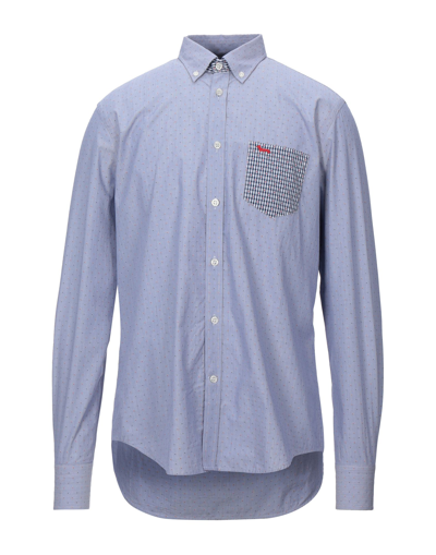 Harmont & Blaine Shirts In Blue
