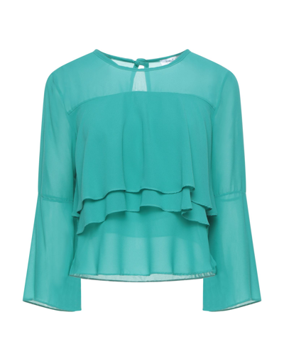 Luvi Milano Blouses In Turquoise