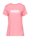 Armani Exchange T-shirts In Pink