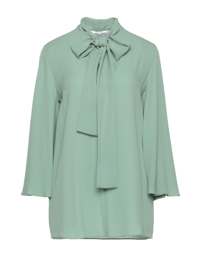 Valentino Blouses In Sage Green